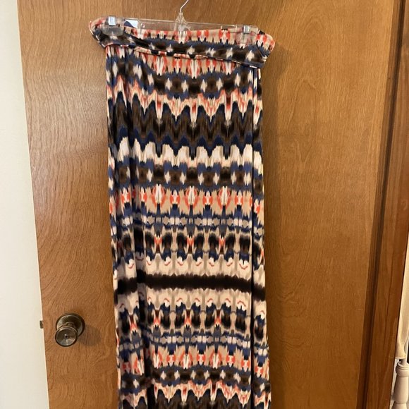 Cynthia Rowley Printed Tie-Dye Maxi Skirt Size Womens Small EUC - Super Comfy - Picture 1 of 5